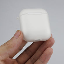 case for AirPods frosted white